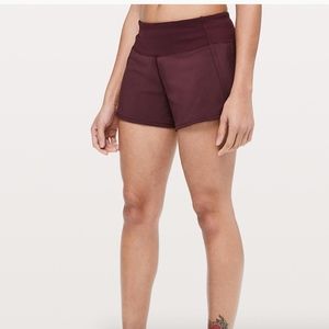 Lululemon Run Times Shorts Size 4